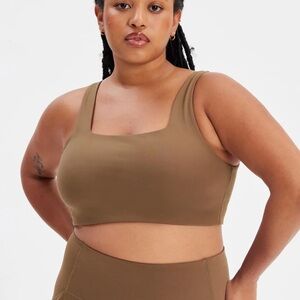 Girlfriend collective Tommy Bra in Spruce
